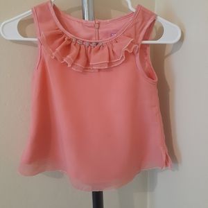 Kids World USA girl peach top